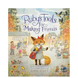 【现货】鲁比的交友工具 Ruby's Tools for Making Friends 原版英文儿童绘本 善本图书