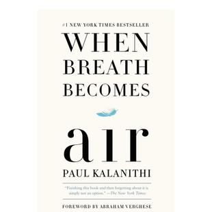 【预售】When Breath Becomes Air (Exp)，当呼吸化为空气 原版英文