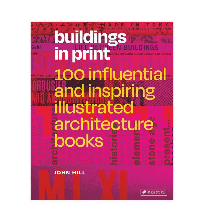 【现货】建筑书之书 100本有影响力的建筑设计书籍Buildings in Print 英文原版进口善本图书 勒•柯布西耶库哈斯理论历史图书