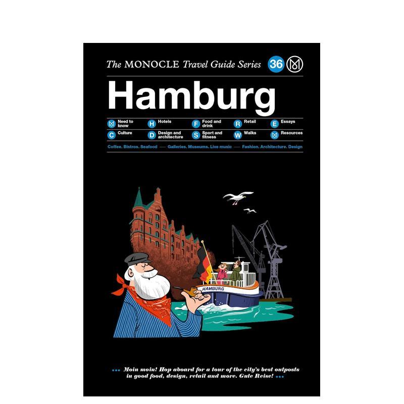 【预售】【Monocle Travel Guide】Monocle旅行指南 Hamburg德国汉堡图片