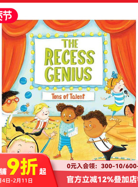【预售】天才课间休息?2 Recess Genius 2， The 原版英文儿童绘本