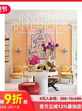 【预售】魅力室内：焕然一新的美丽房间 Inviting Interiors 英文原