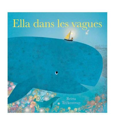 【现货】法文原版 海浪中的Ella Ella dans les vagues 法文儿童绘本 正版进口图书画册 善本图书