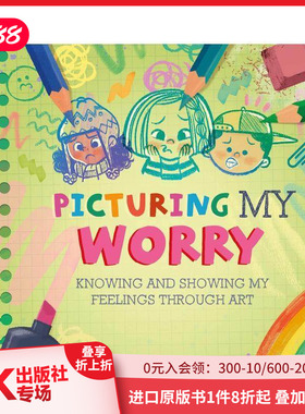 【预售】【正念艺术疗愈】描绘焦虑 【All the Colours of Me】Picturing My Worry 原版英文儿童绘本 善本图书
