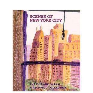 York 善本图书 纽约市风景画 英文艺术画册画集 原版 City New Scenes 预售