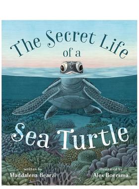 【现货】海龟的秘密生活 The Secret Life of a Sea Turtle 原版英