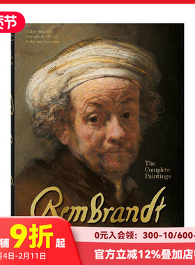 【预售】【TASCHEN】伦勃朗作品全集 【XL】Rembrandt. The Complete Paintings 原版英文艺术画册画集