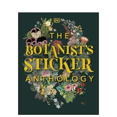 【现货】植物学家的剪贴簿 The Botanist’s Sticker Anthology 原版英文手工制作