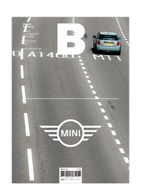 【预售】Magazine《B》 迷你车MINI NO.79 汽车交通工具商业品牌专题杂志 韩国英文版 2019年9月 善本图书