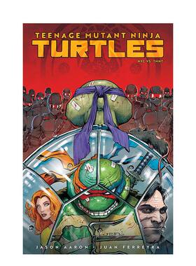 【预售】(预计3月出版)忍者神龟：纽约大战忍者神龟 Teenage Mutant Ninja Turtles: NYC vs. TMNT 原版英文漫画书 善本图书