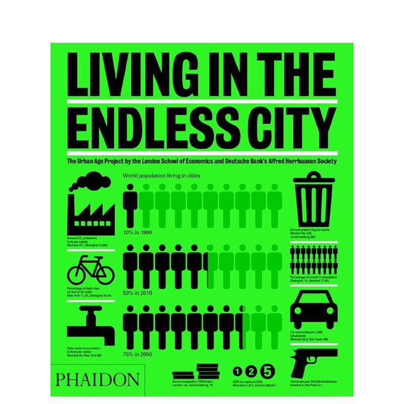 【预售】生活在无尽之城 Living in the Endless City 原版英文城市规划