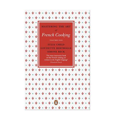 【预售】英文原版 掌握法式烹饪的艺术 第1卷 Mastering the Art of French Cooking Vol.1 餐饮料理食谱 正版进口书籍 善本图书