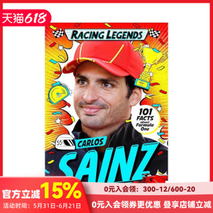【赛车传奇】F1卡洛斯 塞恩斯 汉密尔顿 维斯塔潘【Racing Legends】Carlos Sainz 原版英文儿童绘本