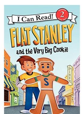 【现货】【纸片人斯坦利】大饼干 Flat Stanley and the Very Big Cookie 原版英文儿童分阶阅读