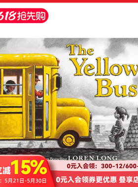 【预售】黄色巴士 The Yellow Bus 原版英文儿童绘本 善本图书