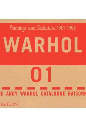 【预售】安迪?沃霍尔作品全集：绘画与雕塑 1961-1963 （第 1 卷） The Andy Warhol Catalogue Raisonné 原版英文艺术画册画集