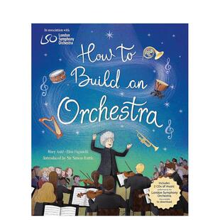 How 原版 现货 英文儿童漫画 Orchestra 如何组建一个乐团 Build