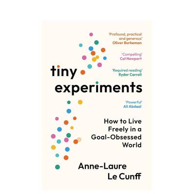 【预售】微型实验：如何在目标至上的世界中自由生活 Tiny Experiments 原版英文商业行销 低风险生活实践方法 善本图书