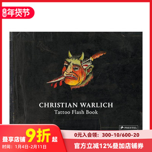 【现货】[PRESTEL出版]Christian Warlich 克里斯汀·沃里克刺青灵感簿 英文原版