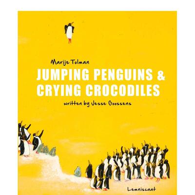 【现货】跳企鹅和哭鳄鱼 Jumping Penguins & Crying Crocodiles 精装儿童艺术绘本 Lemniscaat出版社