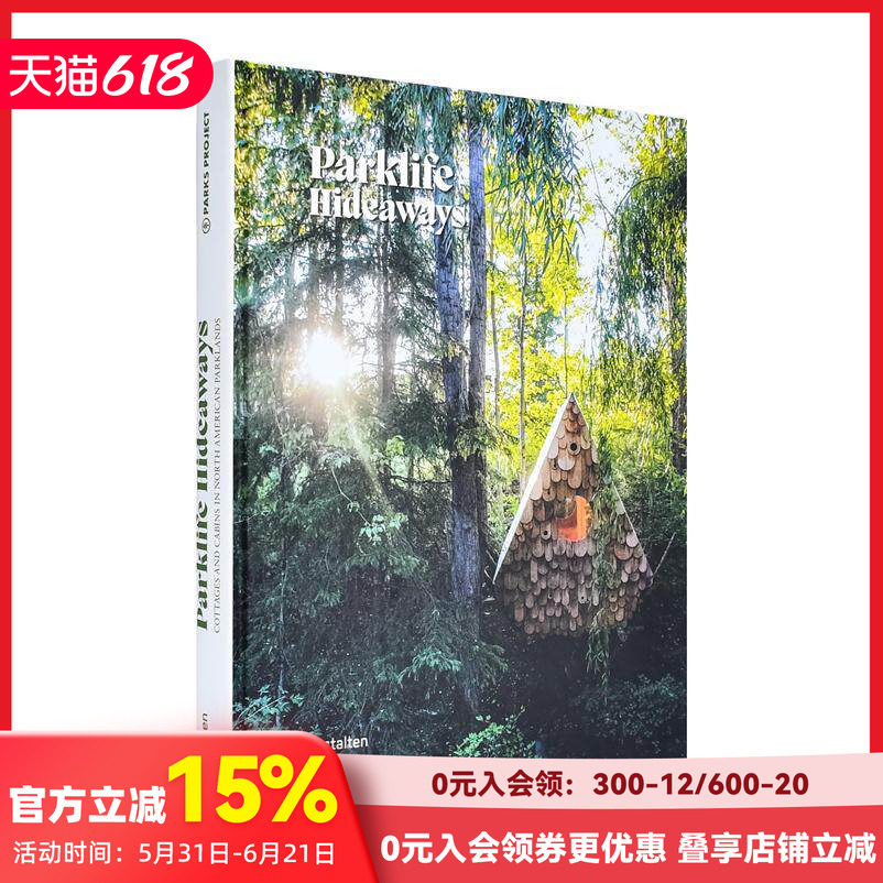 【预售】公园生活:隐居地 Parklife Hideaways 原版英文建筑设计