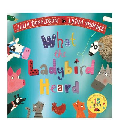 【现货】小瓢虫听到了什么（15周年版） What the Ladybird Heard 15th Anniversary Edition 原版英文儿童绘本 善本图书