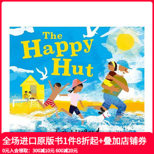 快乐小屋 The 英文儿童绘本 预售 善本图书 原版 凯特格林纳威入围插画师 Hut Happy