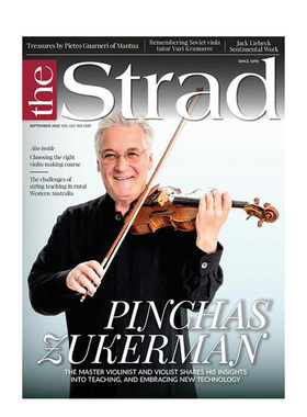 【现货】the Strad 2022年09期 9月刊 V133N1589 英文原版期刊音乐杂志