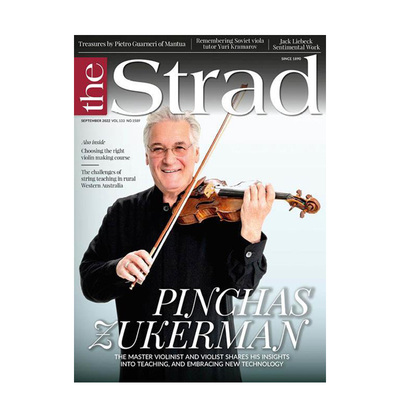 【现货】the Strad 2022年09期 9月刊 V133N1589 英文原版期刊音乐杂志