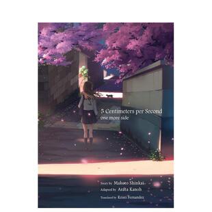 原作文学小说 英文原版 per Centimeters one 新海诚 秒速五厘米 秒速五5公分 side more 善本 英文进口小说 Second 预售