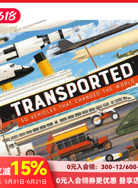 【现货】运输： 改变世界的 50 辆汽车 Transported: 50 Vehicle