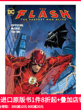 【预售】Flash Fastest Man Alive,闪电侠 英文原版图书籍进口正版
