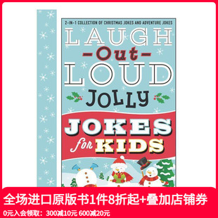 笑话 英文儿童章节书 原版 Jolly 现货 笑爆肚子 Jokes Laugh 快乐笑话 Kids Out for Loud