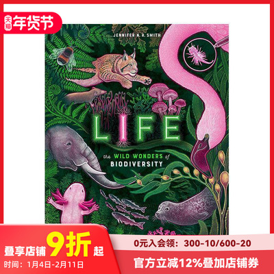 【现货】生命：生物多样性的野生奇观 Life The Wild Wonders of Biodiversity 原版英文儿童绘本