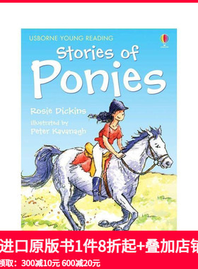 【预售】【Usborne分级阅读1】小马的故事 Stories of Ponies 原版英文儿童分阶阅读 善本图书