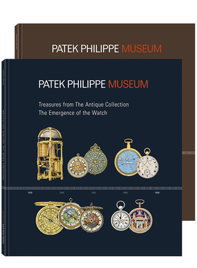 【现货】百达翡丽博物馆 世界名表画册（一套2册） Patek Philippe Museum 进口原版英文珠宝首饰设计艺术 善本图书