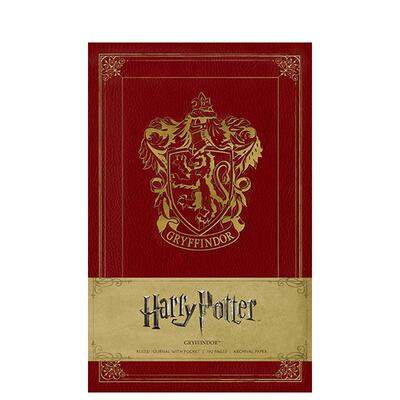 【预售】哈利·波特格兰芬多 精装手账本 HARRY POTTER GRYFFINDOR RULED JOURNAL 原版笔记本Notebook
