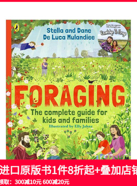 【预售】觅食：儿童和家庭的指南！ Foraging: The Ultimate Guide for Kids and Families! 原版英文儿童绘本 善本图书