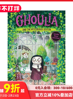 【现货】茱莉亚：神秘访客 2 Ghoulia And The Mysterious Visitor (Book #2) 原版英文儿童章节书