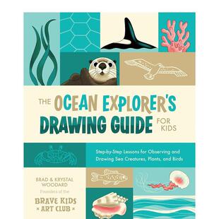 【预售】海洋探险家的儿童绘画指南 The Ocean Explorer's Drawing