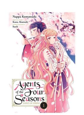【预售】春夏秋冬代行者 春之舞 1 Agents of the Four Seasons: Dance of Spring， Vol. 1 原版英文文学小说 善本图书