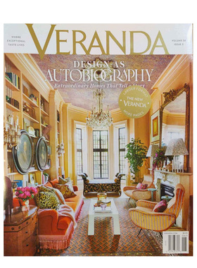【现货】Veranda Magazine走廊 2022年03期 5-6月刊 英文原版期刊室内设计杂志