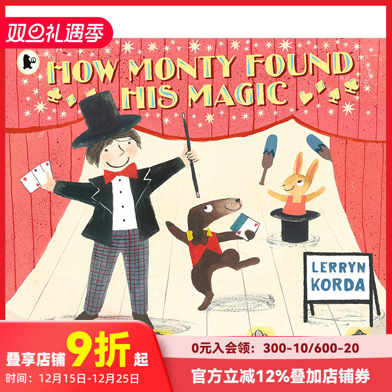 【现货】How Monty Found His Magic 蒙蒂是如何发现他的魔法 儿童艺术绘本