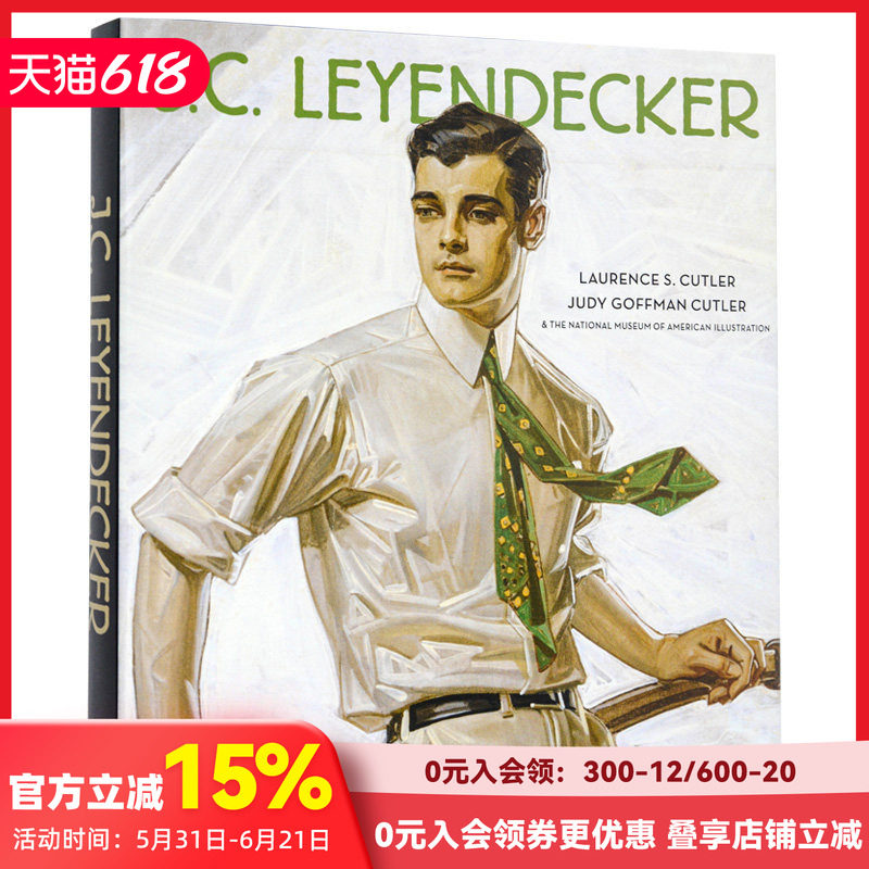 【预售】J.C. Leyendecke 美国插画大师约瑟夫.克里斯汀.莱恩德克作品集 美国意象派 黄金时代复古插画 英文原版正版画册 善本图书