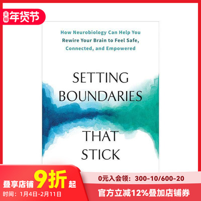 【预售】设置界限：从神经生物学的角度重塑大脑 Setting Boundaries that Stick 原版英文社会科学 善本图书