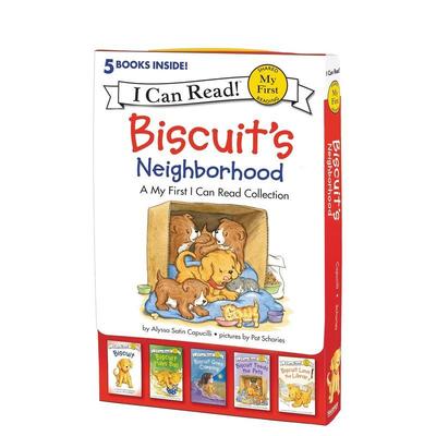 【现货】饼干的社区 Biscuit’s Neighborhood 原版英文儿童分阶阅读