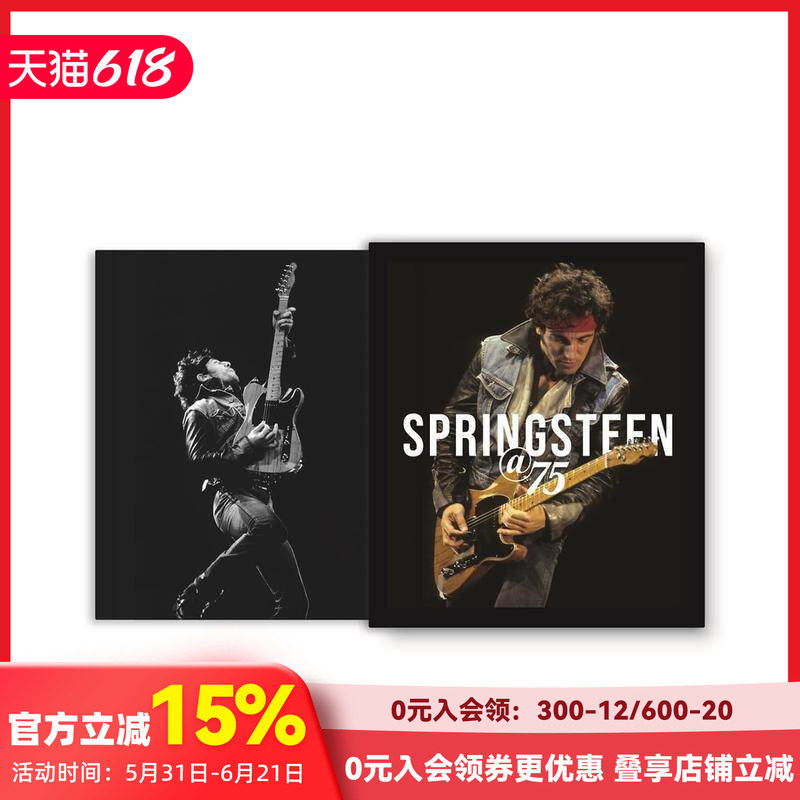 【预售】布鲁斯·斯普林斯汀：75个关键事件 Bruce Springsteen at 75 原版英文音乐