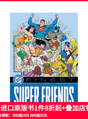 【预售】朋友：反派的怒火 【DC Finest】Super Friends: The Fury of the Super Foes 原版英文漫画书