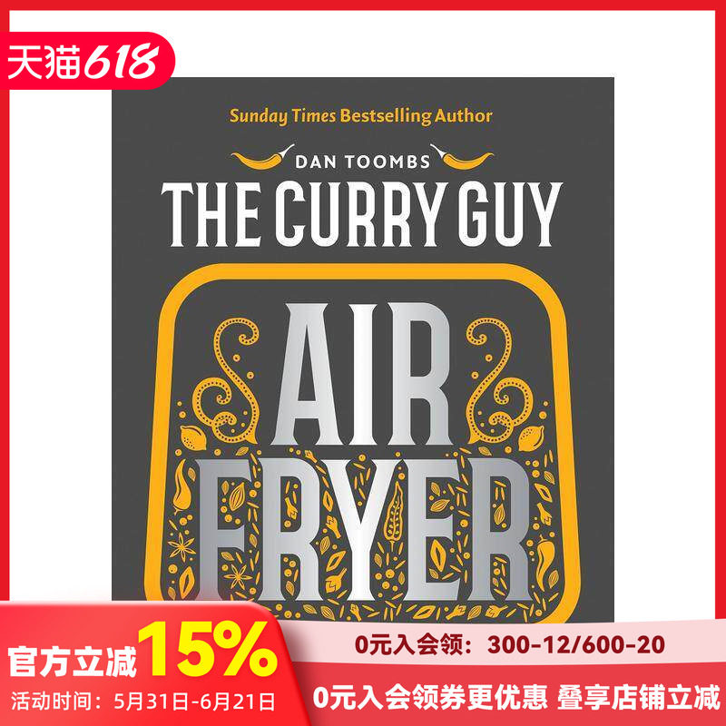 【预售】空气炸锅印度咖喱 Curry Guy air Fryer 原版英文餐饮生活美食