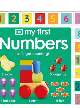 【现货】我的数字启蒙：一起来数数吧！ My First Numbers: Let's Get Counting! 原版英文儿童语言/概念启蒙 善本图书